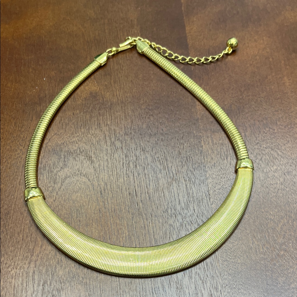 Goldplated Collar Necklace